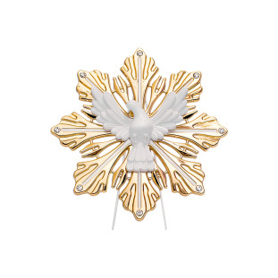 31244DOU Adorno Esplendor Divino Espírito Santo 11cm