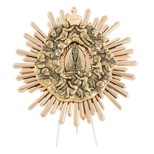 31223DOUOV Adorno O Glória da Senhora de Nazaré 16cm