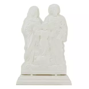 20353FENDI Adorno Sagrada Família em Metal Fendi 20cm