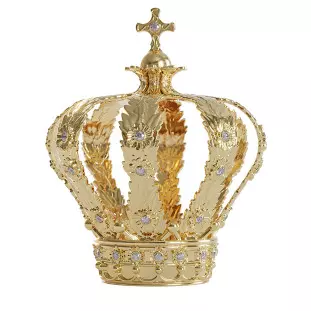 20368DOU Adorno Coroa Nossa Senhora Aparecida 11cm