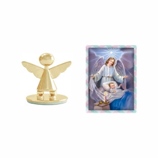 20393DOU Adorno Anjo da Guarda 3cm