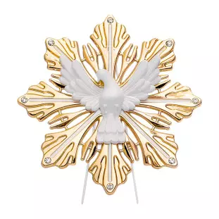 31204DOU Adorno Esplendor Divino Espírito Santo 25cm
