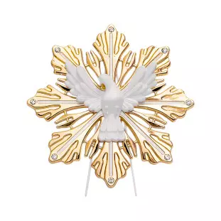 31207DOU Adorno Esplendor Divino Espírito Santo 20cm