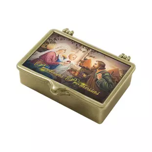 9726FAMILIA Caixinha Preciosas Promessas Sagrada Família