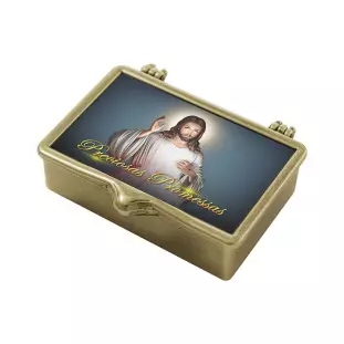 9726JM Caixinha Preciosas Promessas Jesus Misericordioso